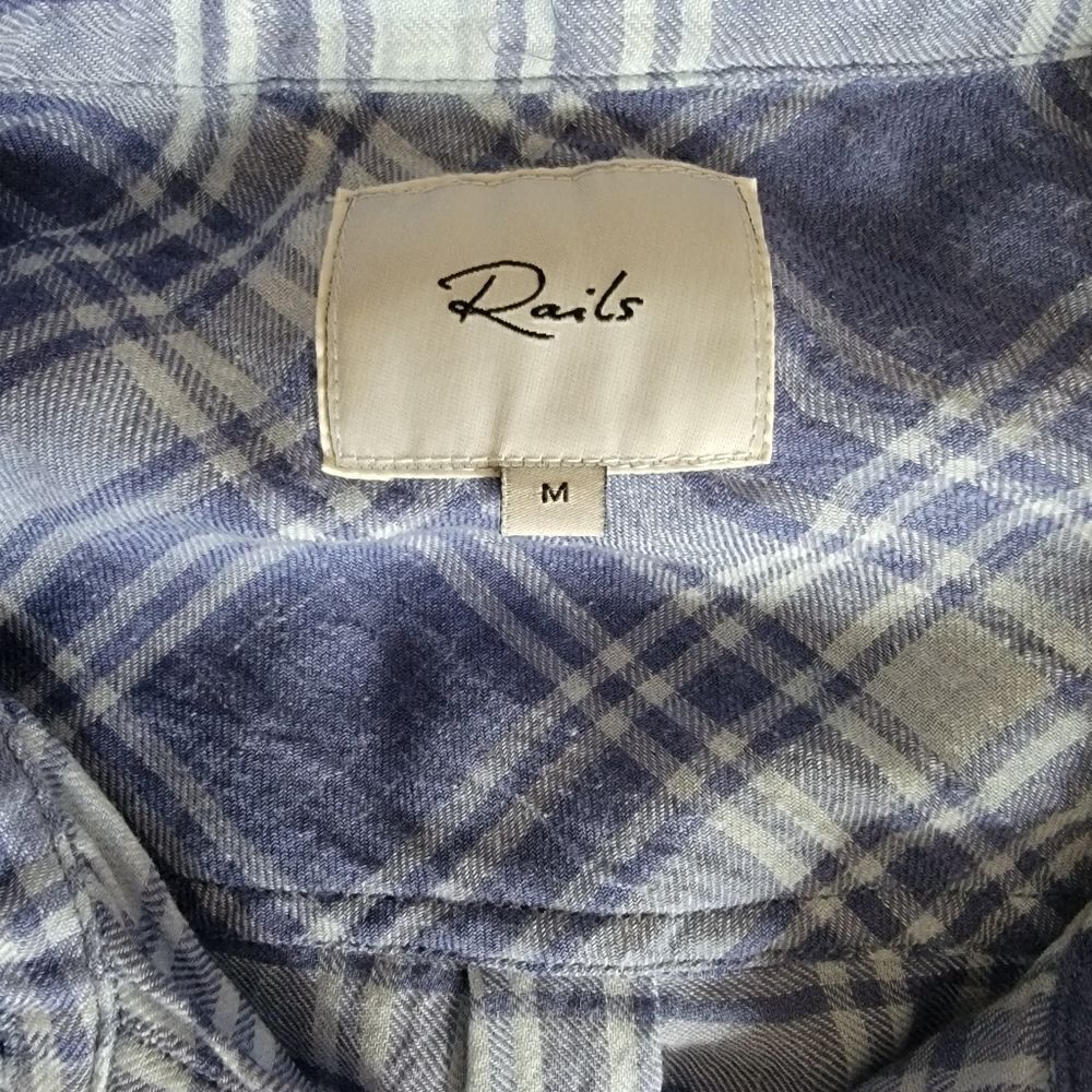 Rails Astridcali Blues Button Up Flannel. Size M. - image 8